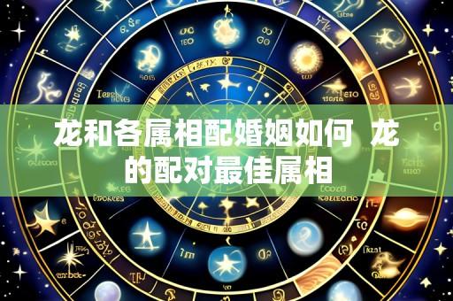龙和各属相配婚姻如何  龙的配对最佳属相