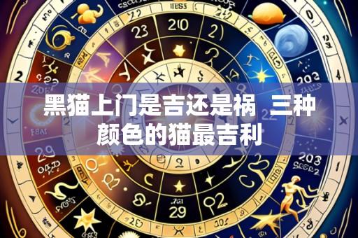 黑猫上门是吉还是祸 三种颜色的猫最吉利