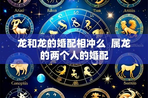 龙和龙的婚配相冲么  属龙的两个人的婚配