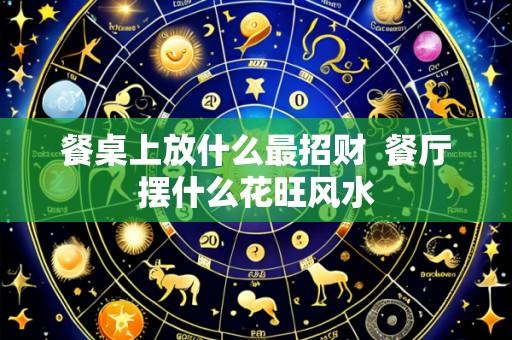 餐桌上放什么最招财 餐厅摆什么花旺风水