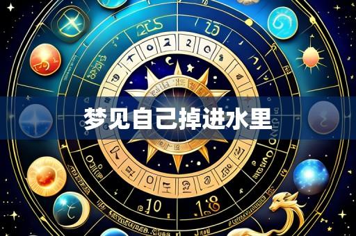 梦见自己掉进水里