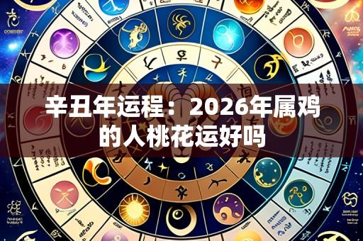 辛丑年运程:2026年属鸡的人桃花运好吗
