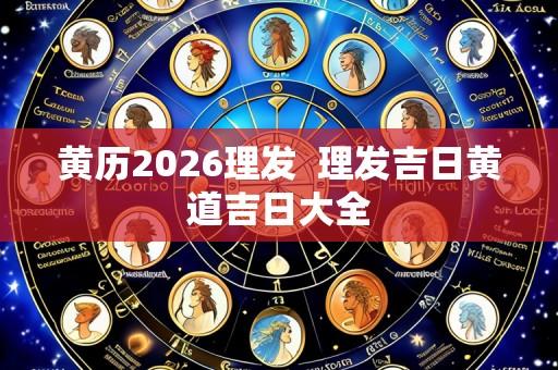 黄历2026理发 理发吉日黄道吉日大全