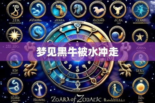 梦见黑牛被水冲走