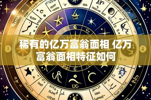 稀有的亿万富翁面相 亿万富翁面相特征如何