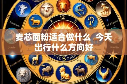 麦芯面粉适合做什么 今天出行什么方向好