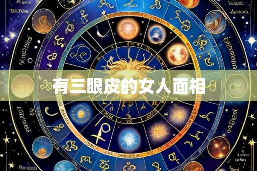 有三眼皮的女人面相