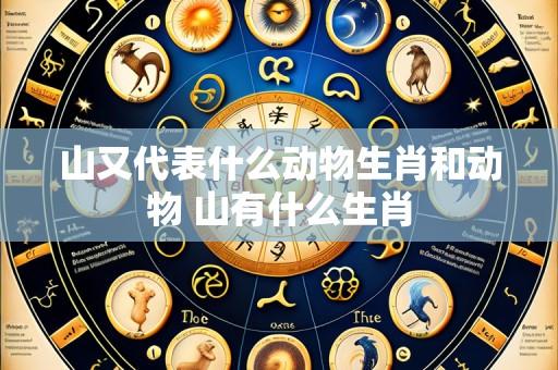 山又代表什么动物生肖和动物 山有什么生肖