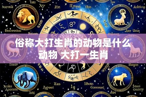 俗称大打生肖的动物是什么动物 大打一生肖