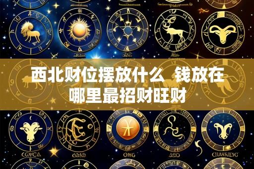 西北财位摆放什么  钱放在哪里最招财旺财