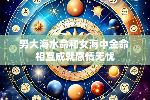 男大海水命和女海中金命 相互成就感情无忧