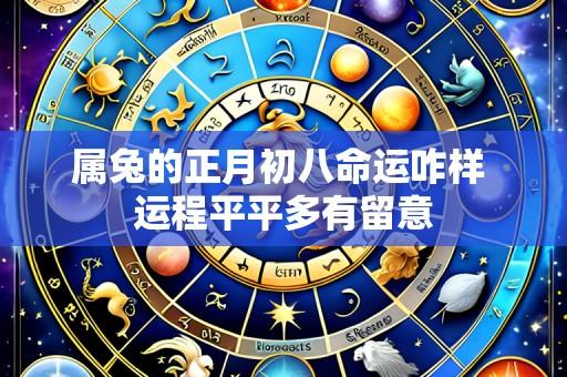 属兔的正月初八命运咋样 运程平平多有留意