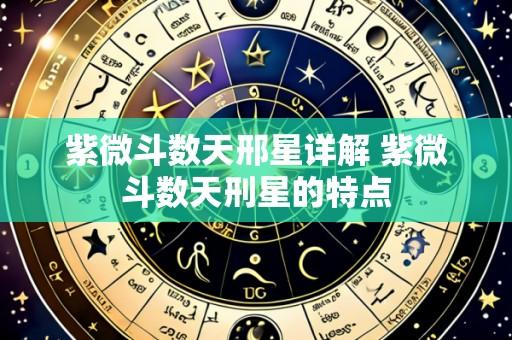 紫微斗数天邢星详解 紫微斗数天刑星的特点