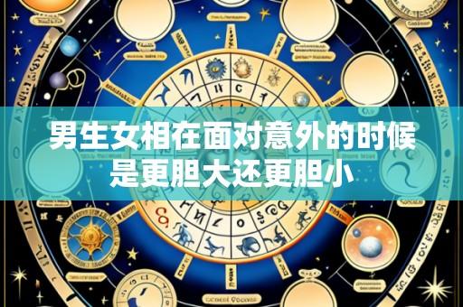 男生女相在面对意外的时候是更胆大还更胆小