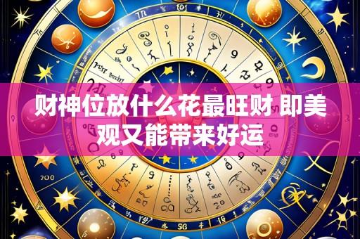 财神位放什么花最旺财 即美观又能带来好运