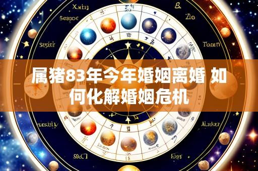 属猪83年今年婚姻离婚 如何化解婚姻危机