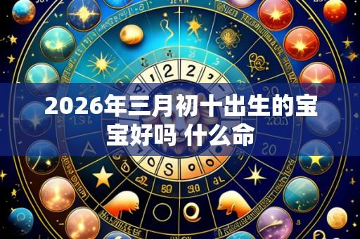 2026年三月初十出生的宝宝好吗 什么命