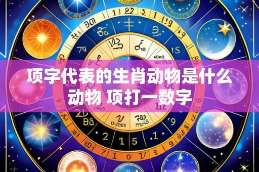 项字代表的生肖动物是什么动物 项打一数字