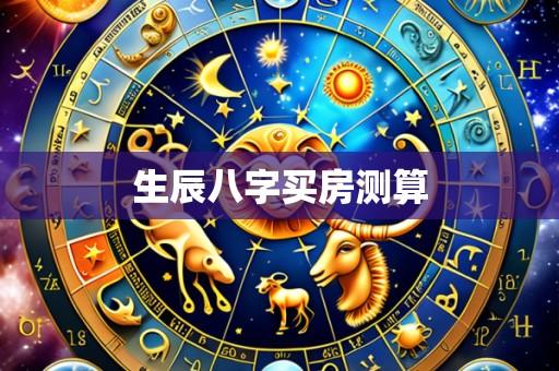生辰八字买房测算