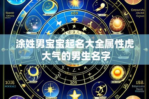 涂姓男宝宝起名大全属性虎 大气的男生名字