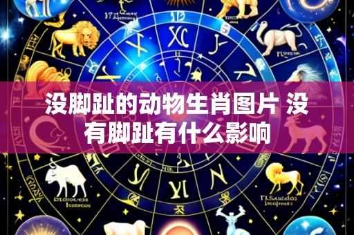 没脚趾的动物生肖图片 没有脚趾有什么影响