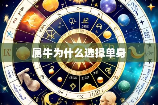属牛为什么选择单身