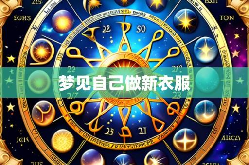 梦见自己做新衣服
