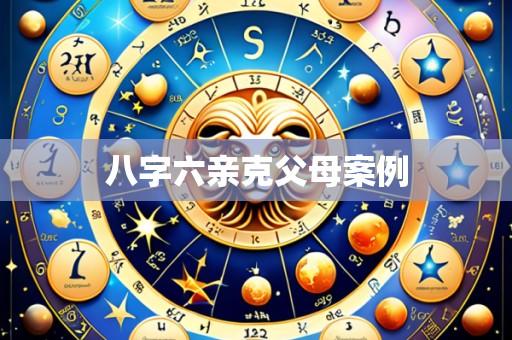 八字六亲克父母案例