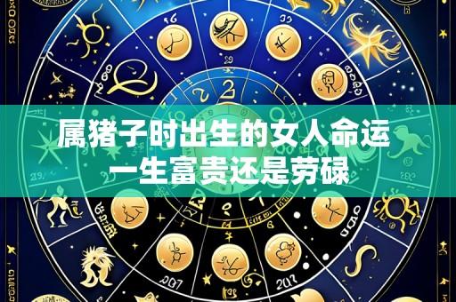 属猪子时出生的女人命运 一生富贵还是劳碌
