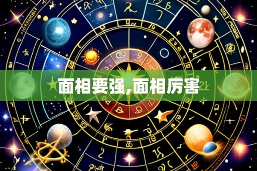 面相要强,面相厉害