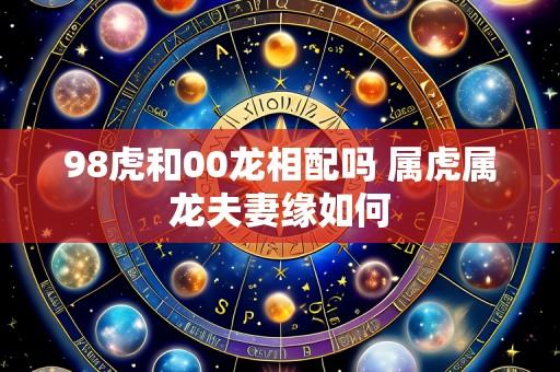 98虎和00龙相配吗 属虎属龙夫妻缘如何