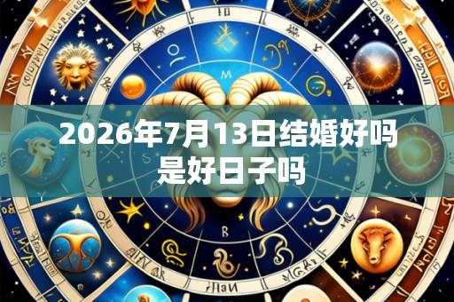 2026年7月13日结婚好吗 是好日子吗