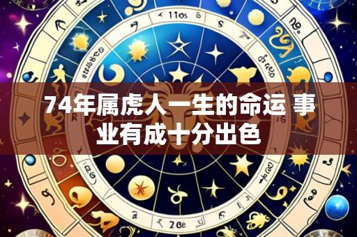 74年属虎人一生的命运 事业有成十分出色