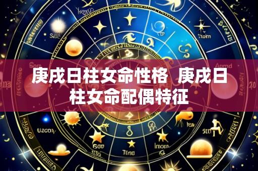 庚戌日柱女命性格  庚戌日柱女命配偶特征