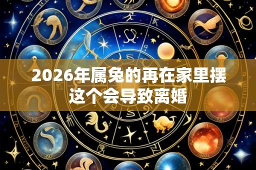 2026年属兔的再在家里摆这个会导致离婚