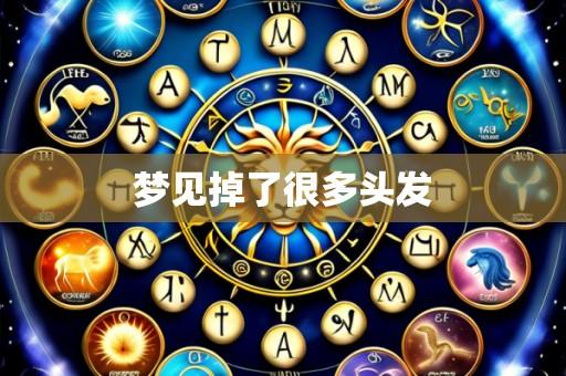 梦见掉了很多头发