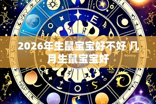 2026年生鼠宝宝好不好 几月生鼠宝宝好