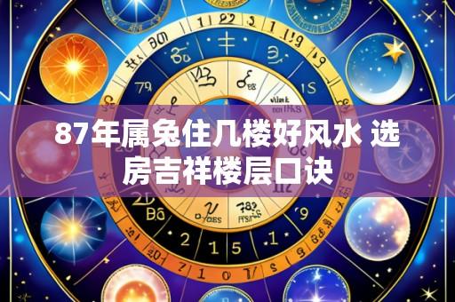 87年属兔住几楼好风水 选房吉祥楼层口诀