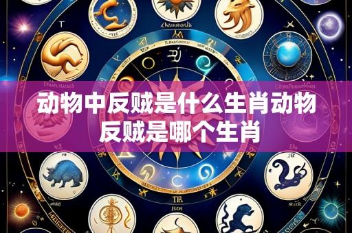 动物中反贼是什么生肖动物 反贼是哪个生肖