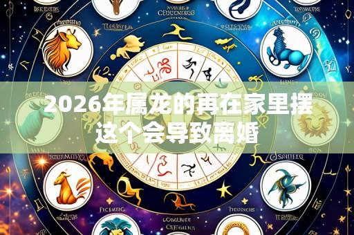 2026年属龙的再在家里摆这个会导致离婚