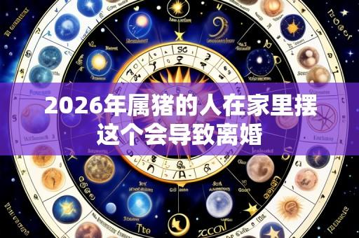 2026年属猪的人在家里摆这个会导致离婚