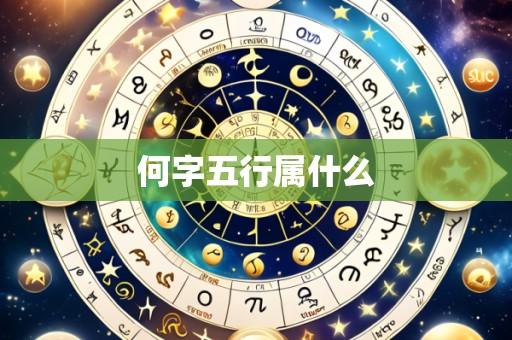 何字五行属什么