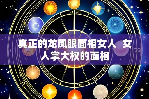 真正的龙凤眼面相女人 女人掌大权的面相