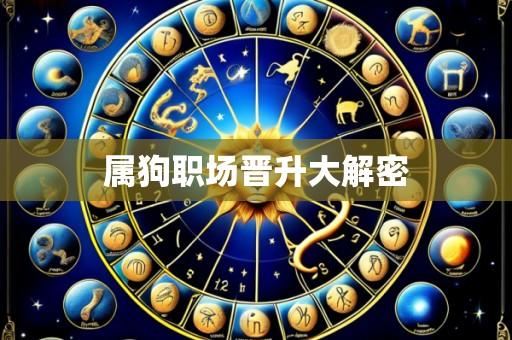 属狗职场晋升大解密