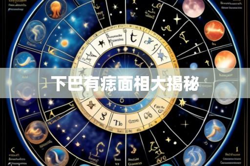 下巴有痣面相大揭秘