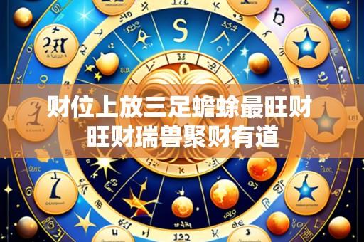 财位上放三足蟾蜍最旺财 旺财瑞兽聚财有道