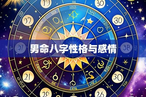 男命八字性格与感情