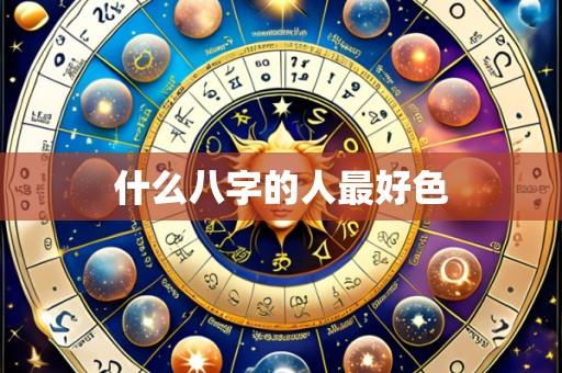 什么八字的人最好色