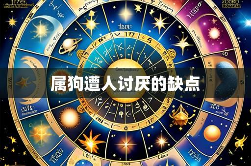 属狗遭人讨厌的缺点