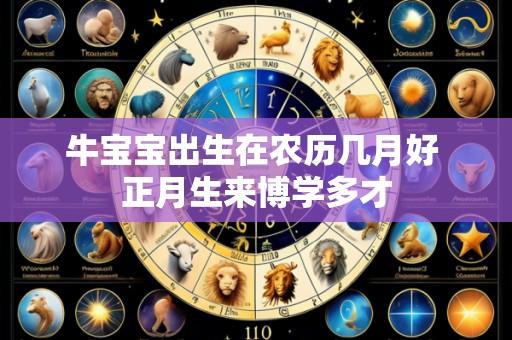 牛宝宝出生在农历几月好 正月生来博学多才